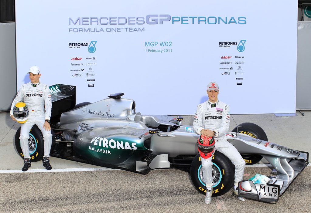 2011 Mercedes GP MGP W02
