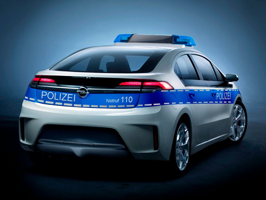 2011 Opel Ampera Police Car