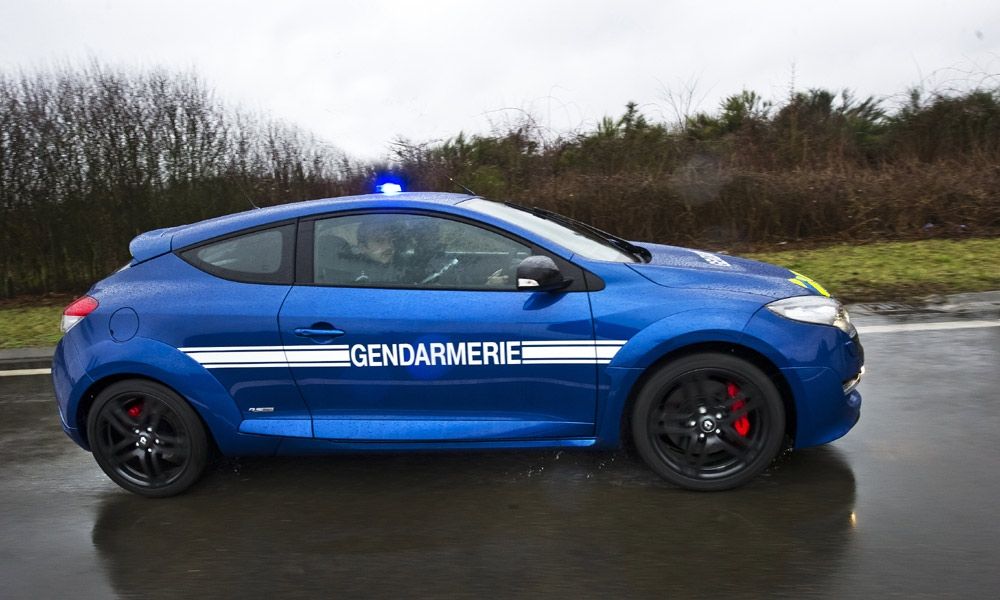 2011 Renault Megane RS Police Car