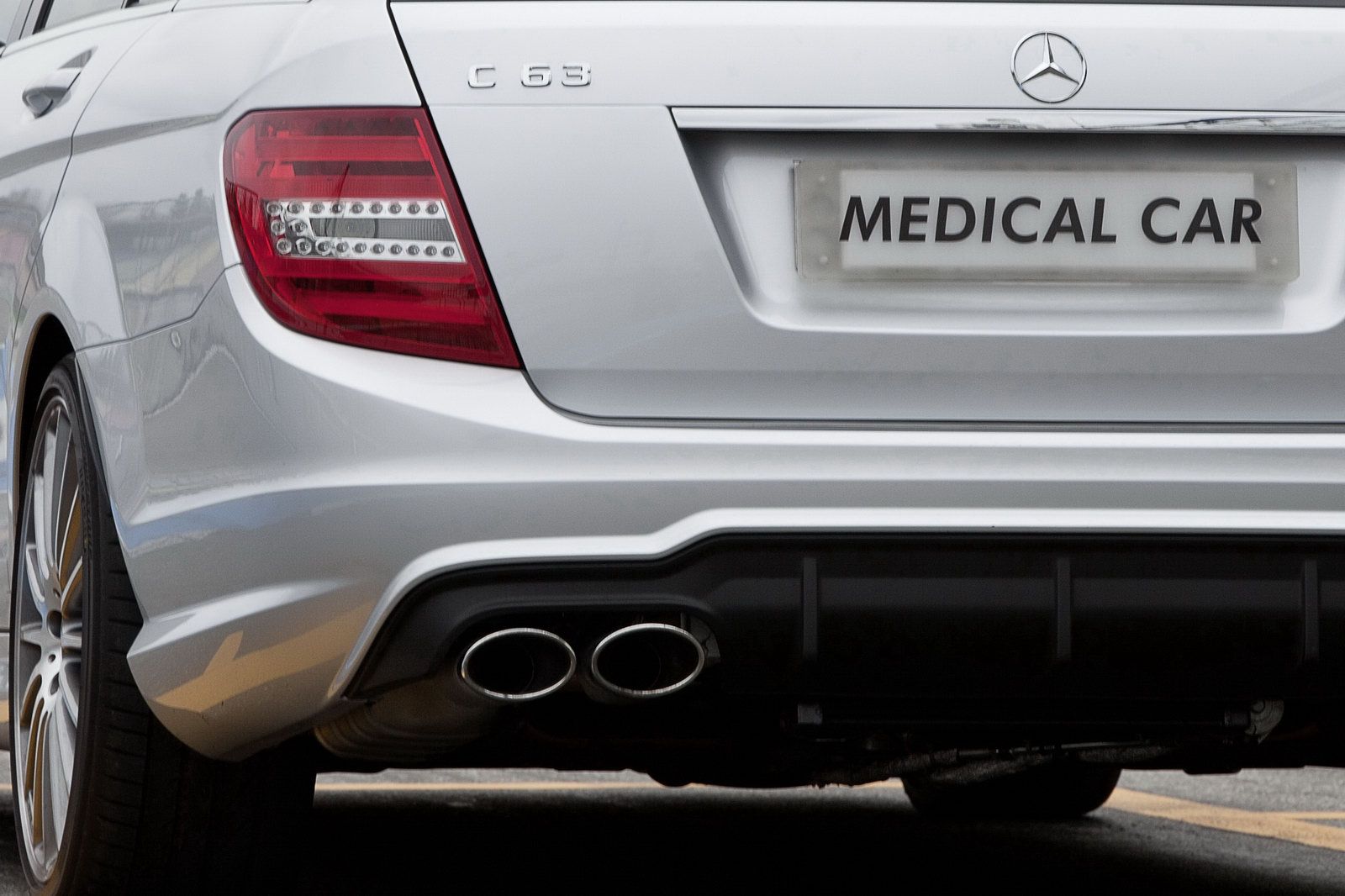 2012 Mercedes C63 AMG Estate F1 Medical Car