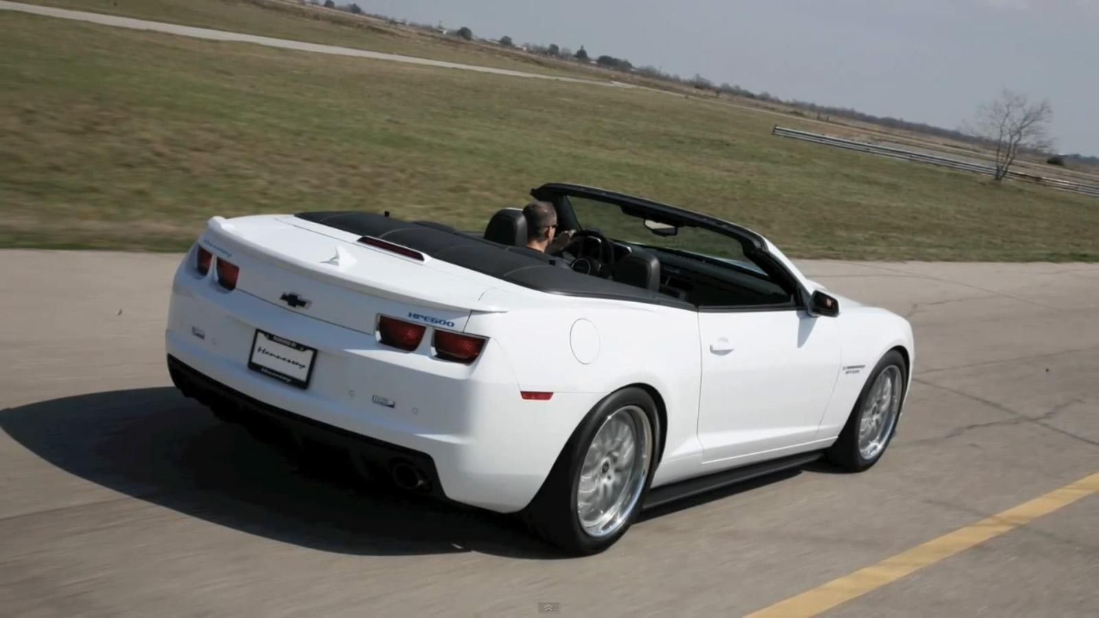 2011 Chevrolet Camaro Convertible 'HPE600' by Hennessey