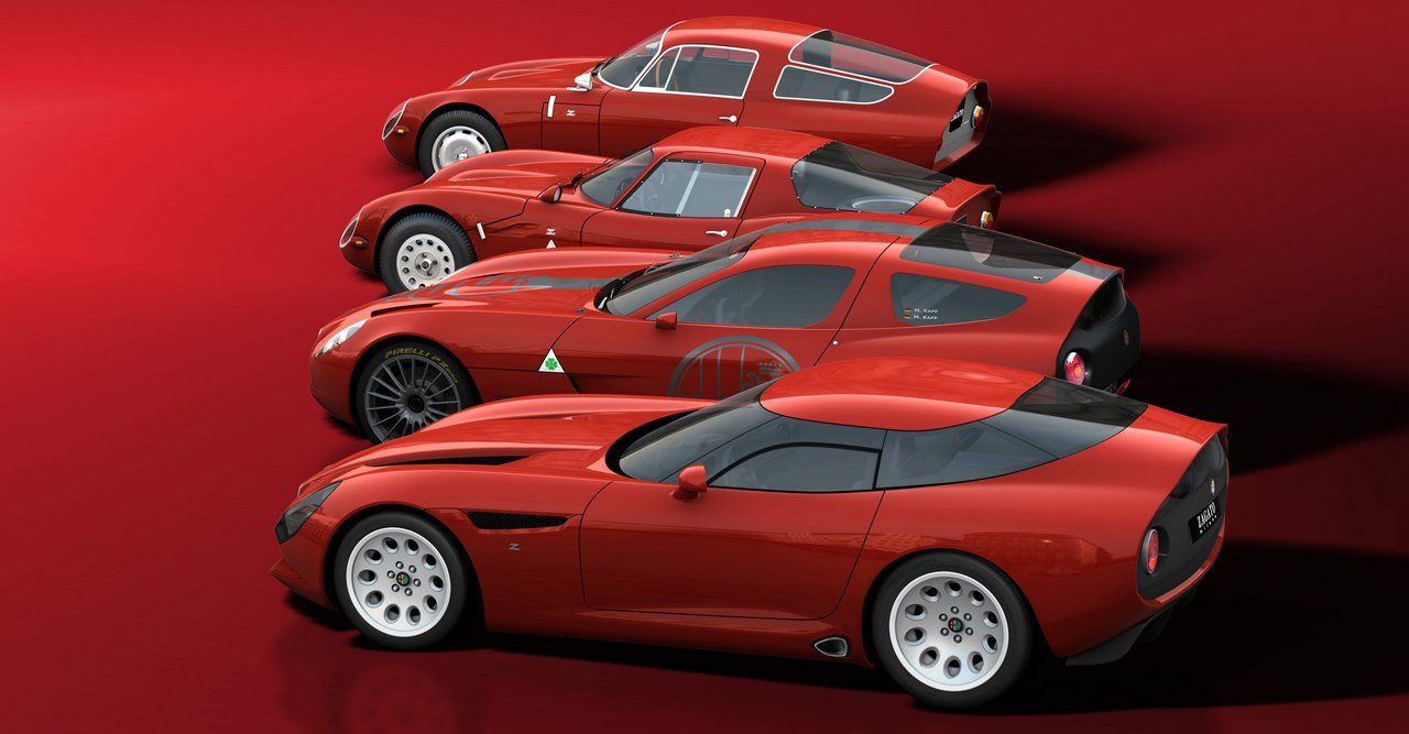 1/43 LOOKSMART 2011 ALFA ROMEO TZ3 ZAGATO STRADALE (LS391A