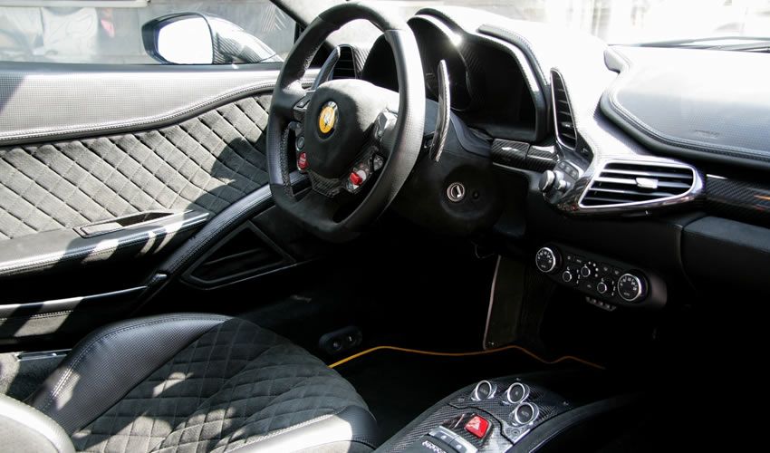 2011 Ferrari 458 Italia Black Carbon Edition by Anderson Germany 