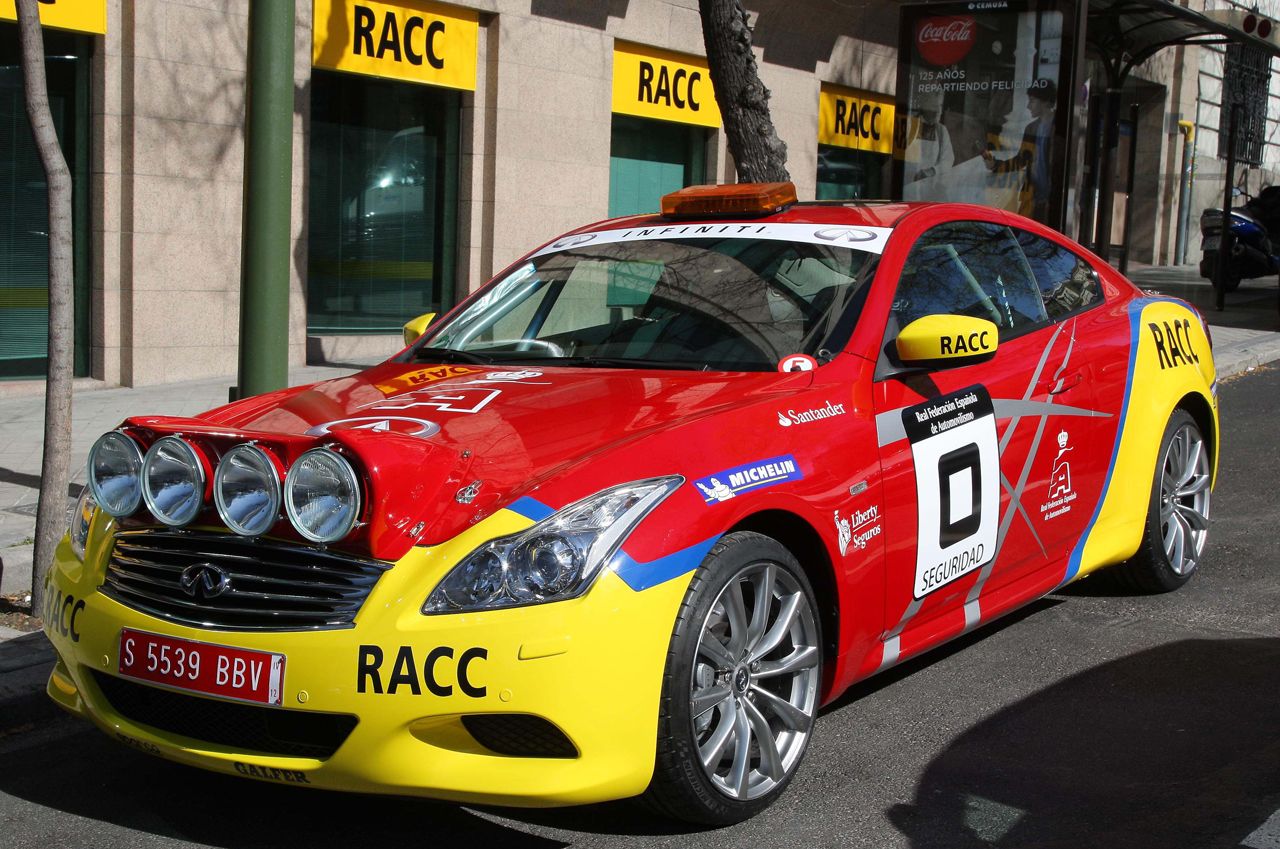 2011 Infiniti G37 S Coupe Rally Safety Car