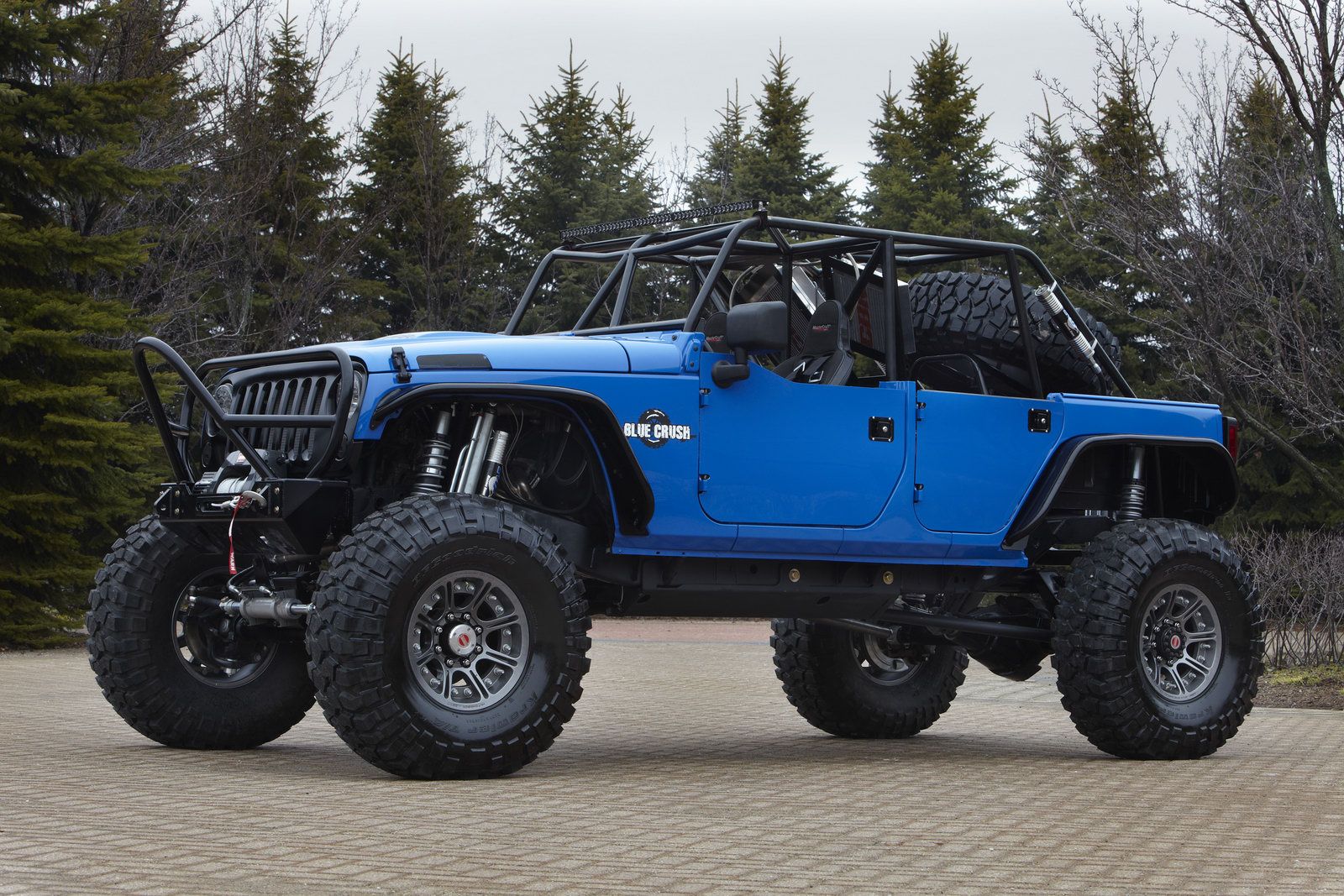 2011 Jeep Wrangler Blue Crush