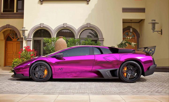2011 Lamborghini LP670-4 SuperVeloce Chrome Purple by ADV.1