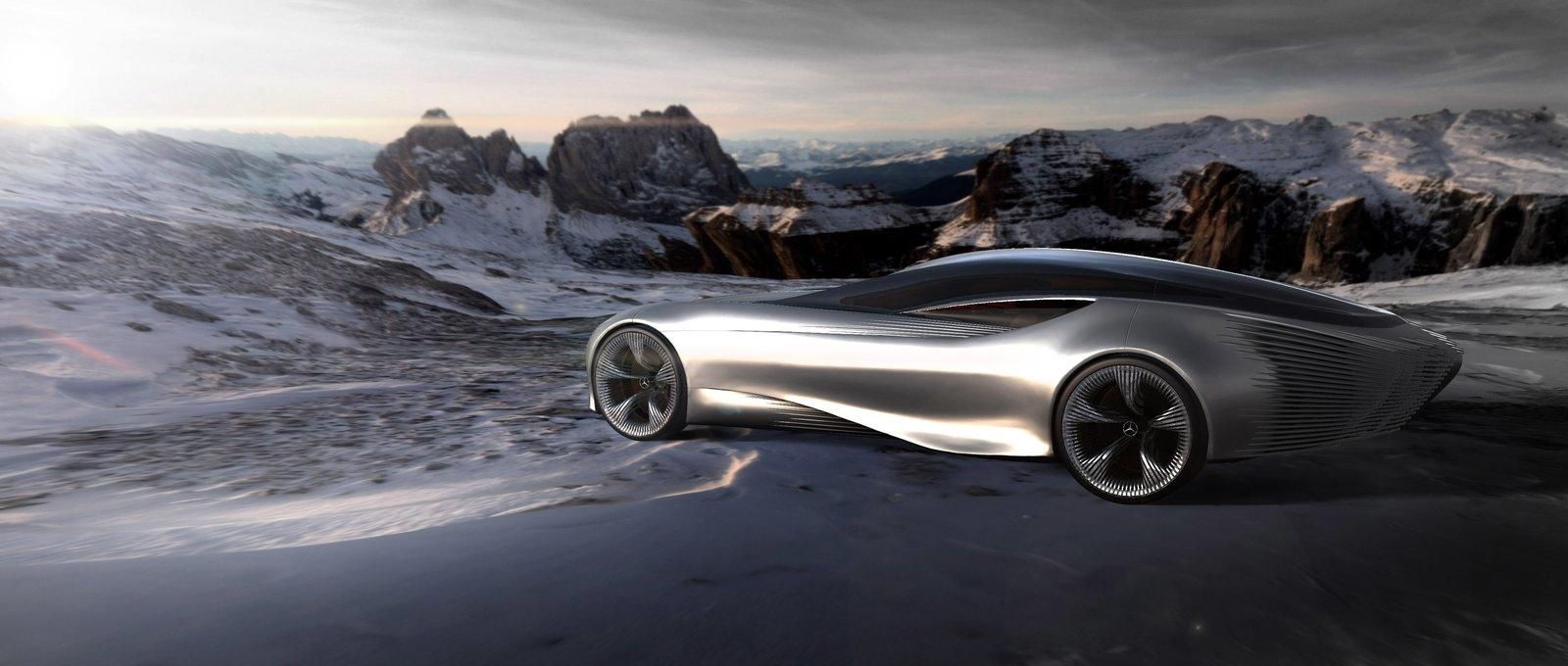 2030 Mercedes-Benz Aria Concept 'Swan Wing' 