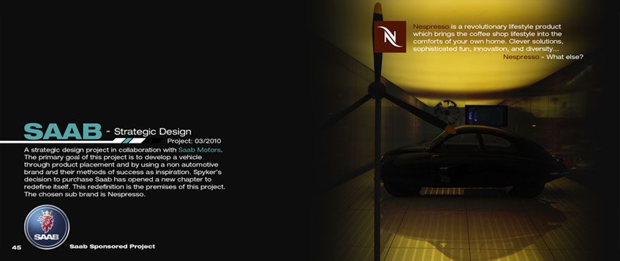 2011 Saab Nespresso Design Study