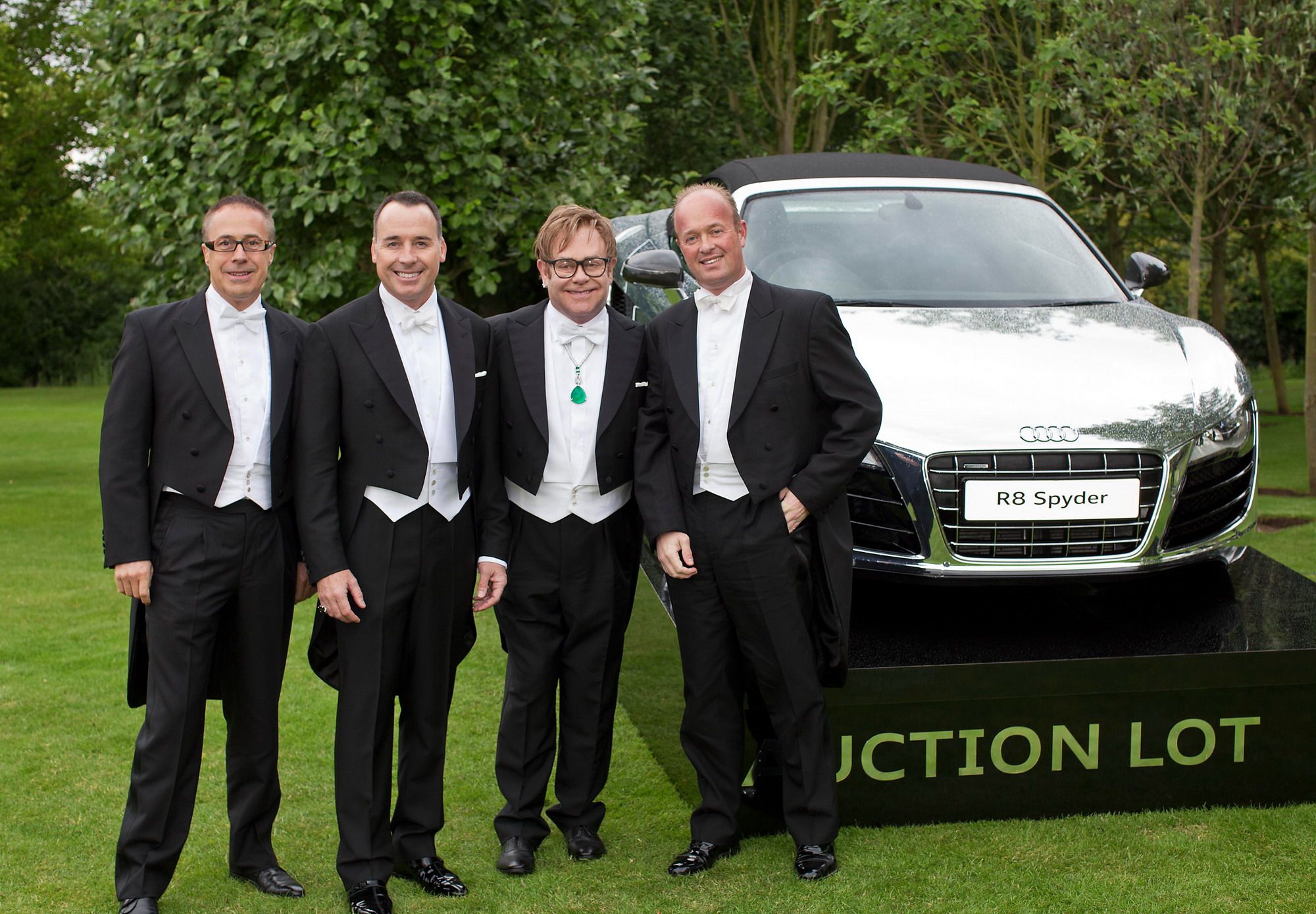 2011 Audi R8 Spyder Chrome for the Elton John AIDs Foundation
