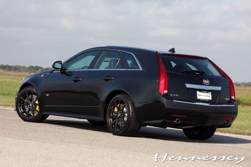 2011 Cadilac CTS-V Black Diamond Edition V700 Sport Wagon by Hennessey