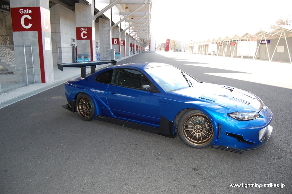 2000 Nissan S15 Silvia Lightning Strikes Racing Edition by JUM Lightning