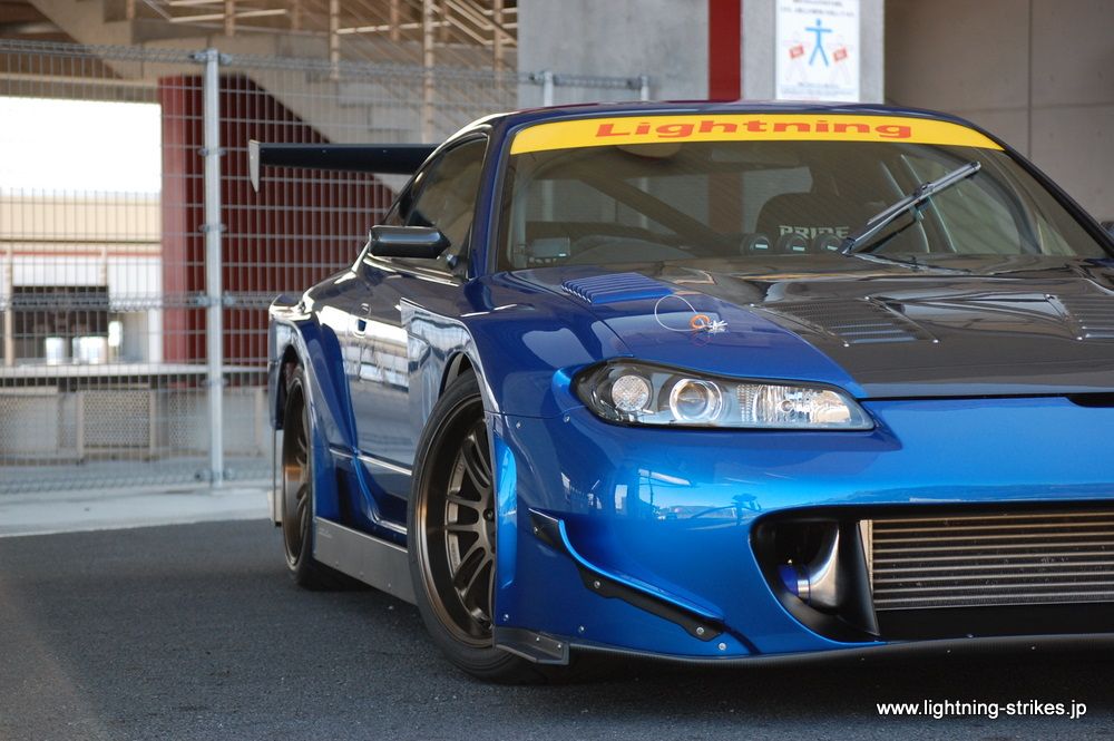 2000 Nissan S15 Silvia Lightning Strikes Racing Edition by JUM Lightning