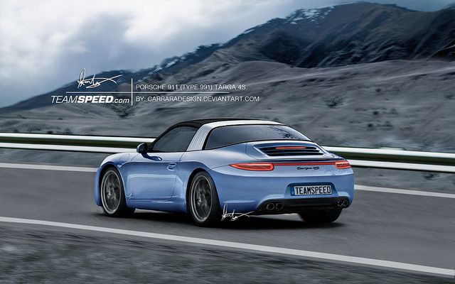 Future Porsche 911 Targa 4S may get old school Targa option