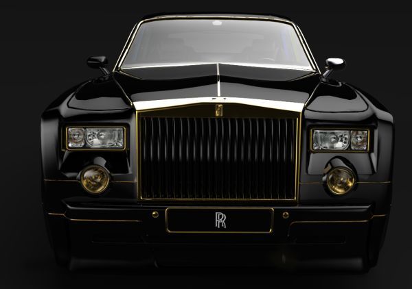 2011 Rolls-Royce Phantom TB Gold Edition Design Study