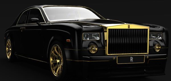 2011 Rolls-Royce Phantom TB Gold Edition Design Study