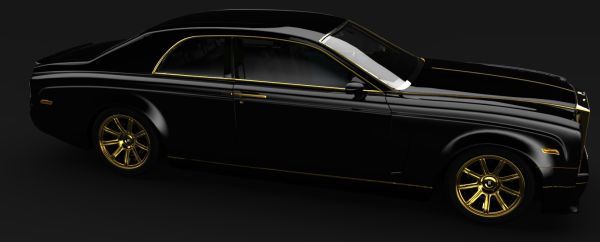 2011 Rolls-Royce Phantom TB Gold Edition Design Study