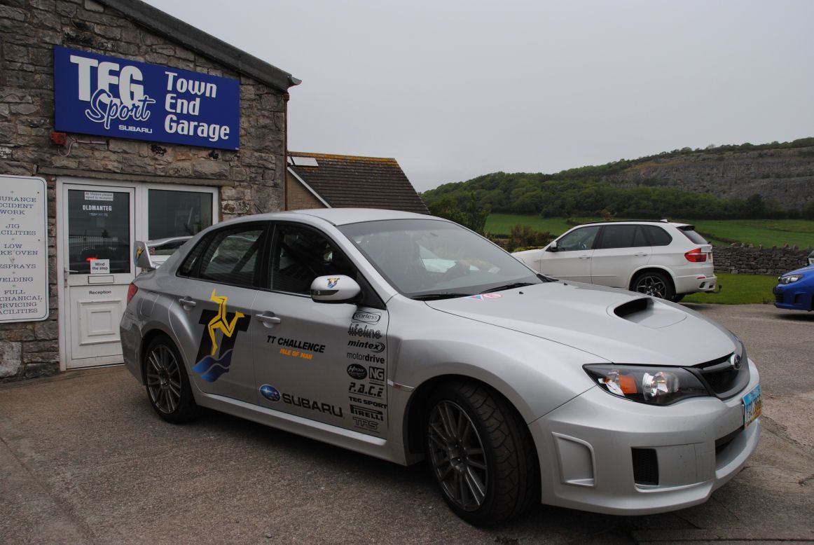 2011 Subaru WRX STI Isle of Man TT Mark Higgins