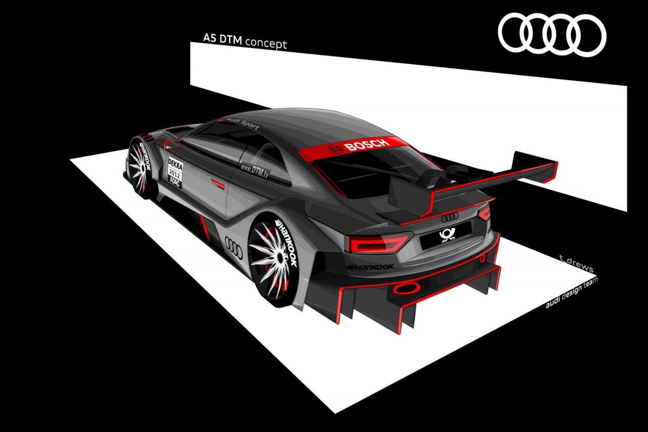 2012 Audi A5 DTM concept