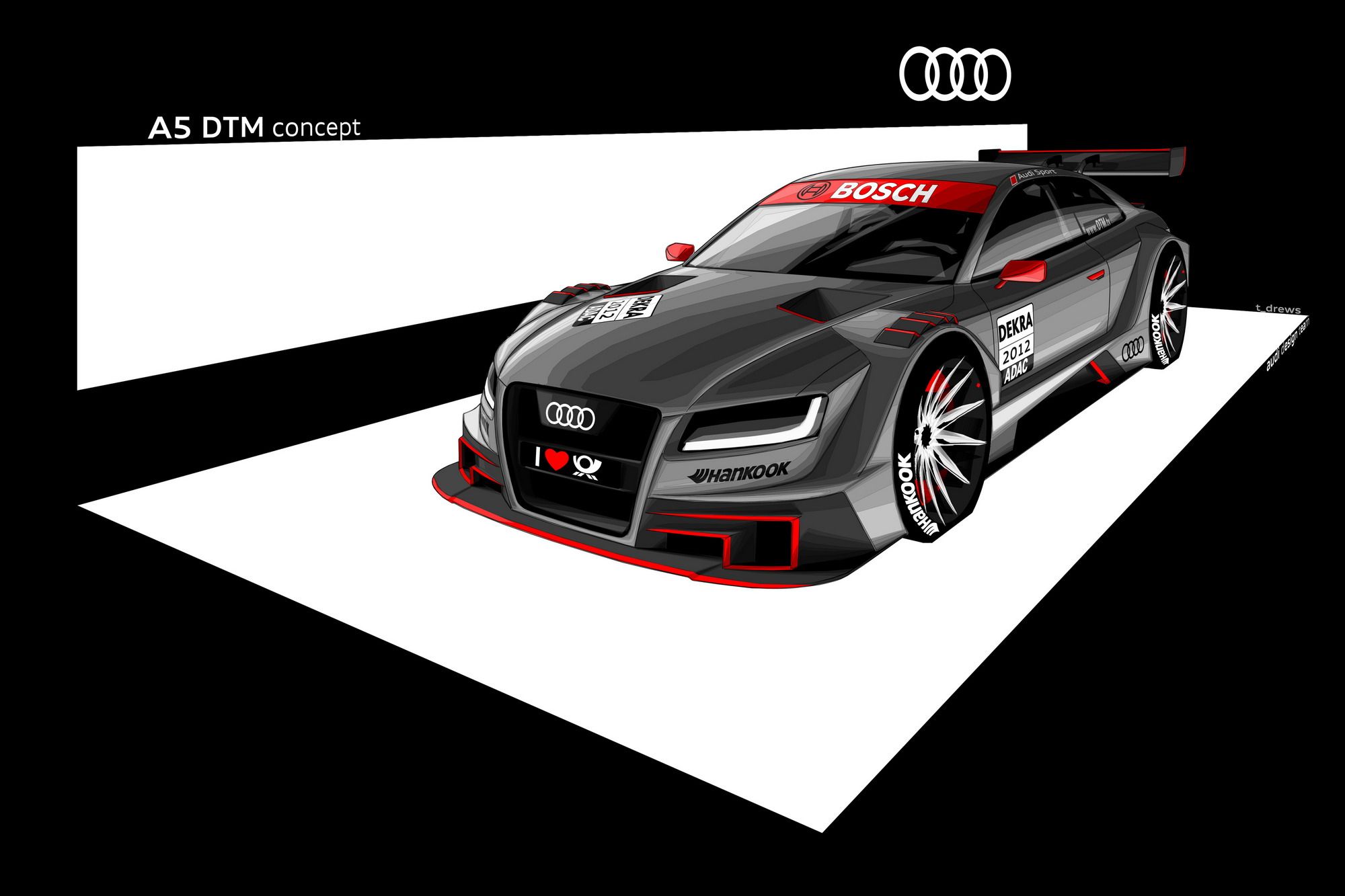 2012 Audi A5 DTM concept