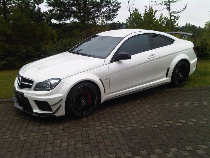 2013 Mercedes C63 AMG Black Series with Track/Aero Package