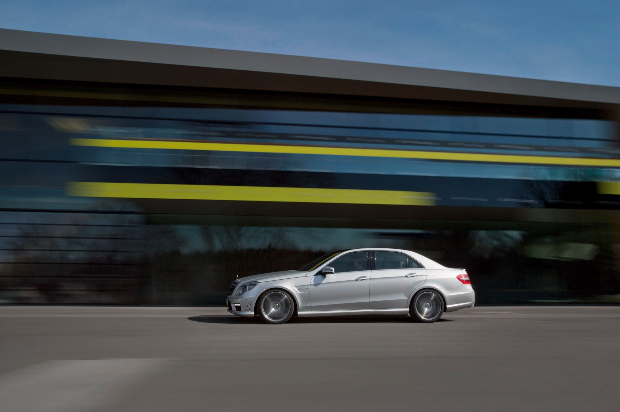 2012 Mercedes E63 AMG with AMG Performance Studio