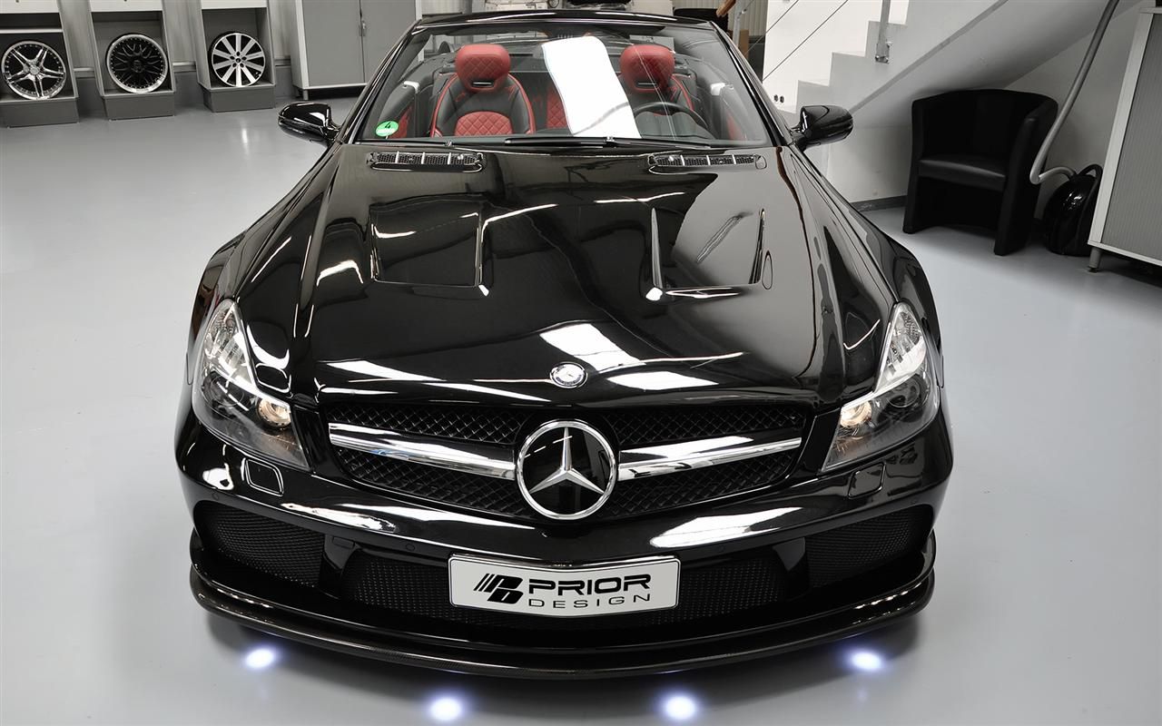 2011 Mercedes SL R230 Black Edition by Prior Design