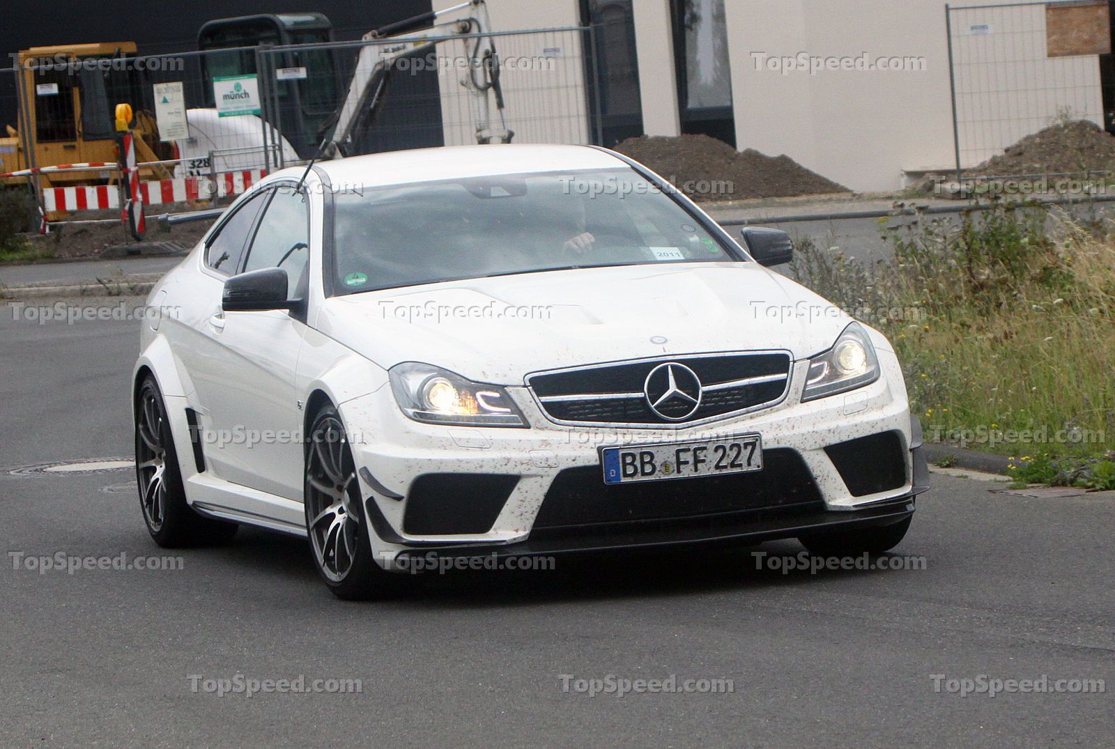 2013 Mercedes C63 AMG Black Series with Track/Aero Package