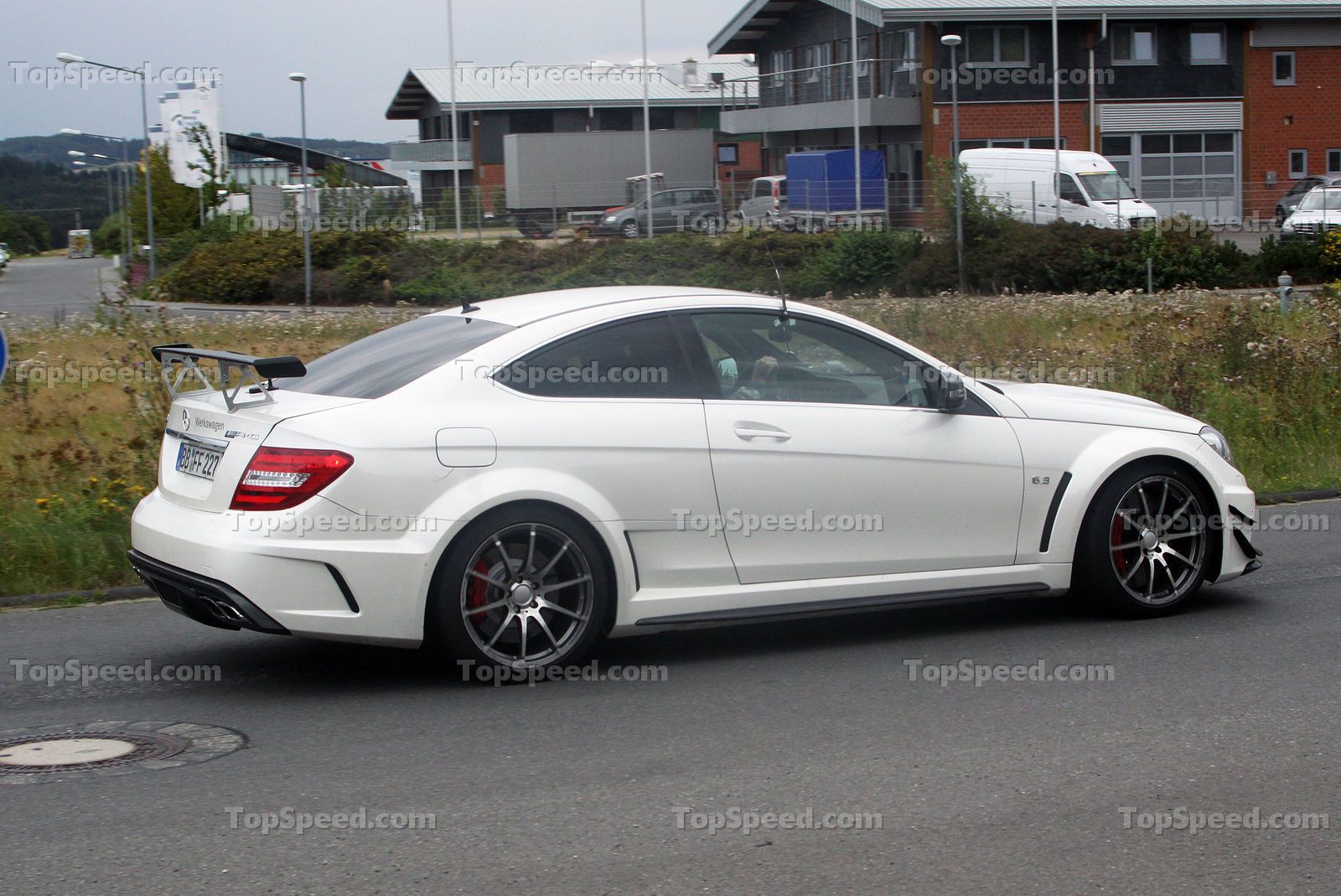 2013 Mercedes C63 AMG Black Series with Track/Aero Package