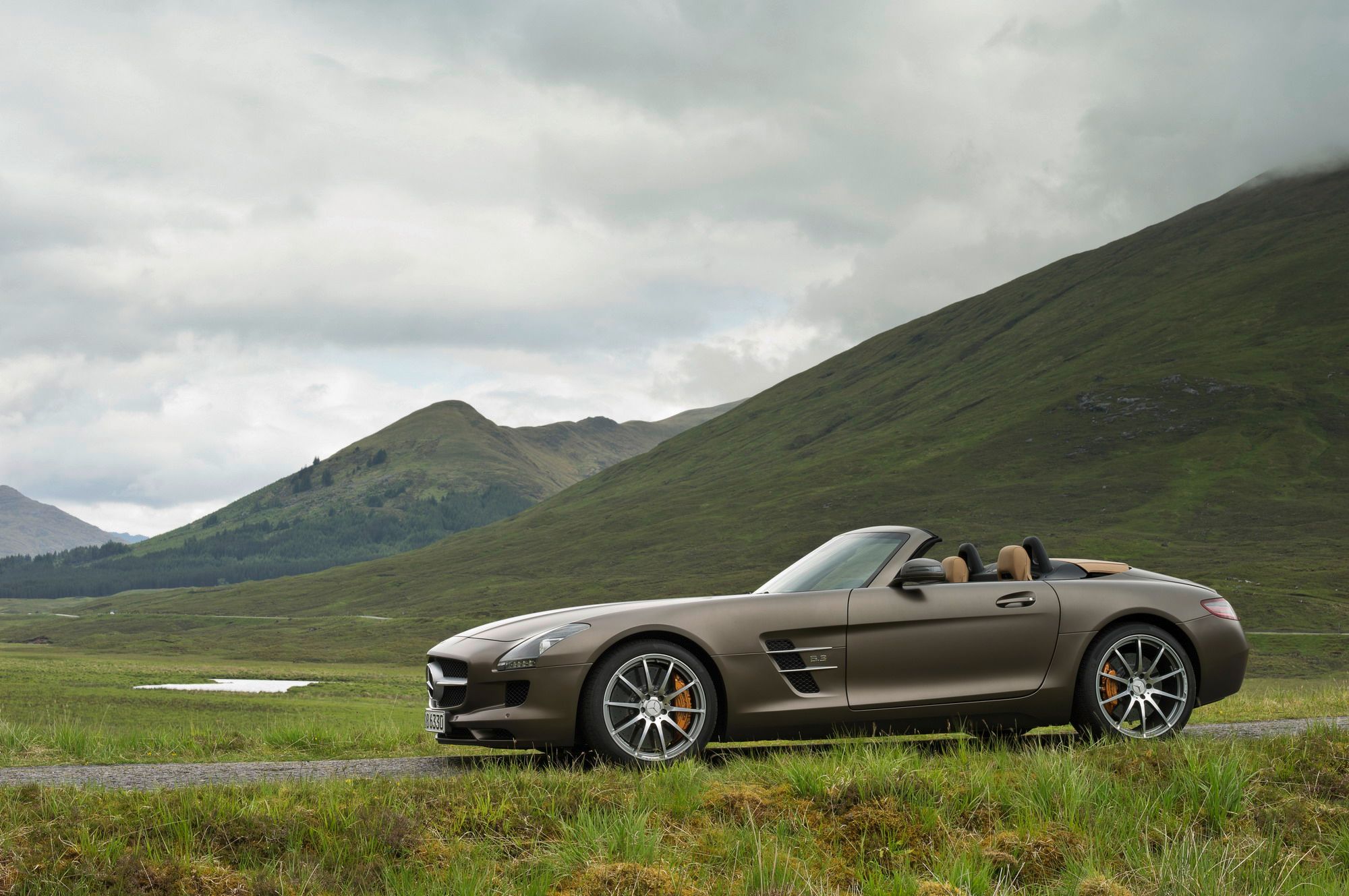 Mercedes SLS AMG Roadster 2012