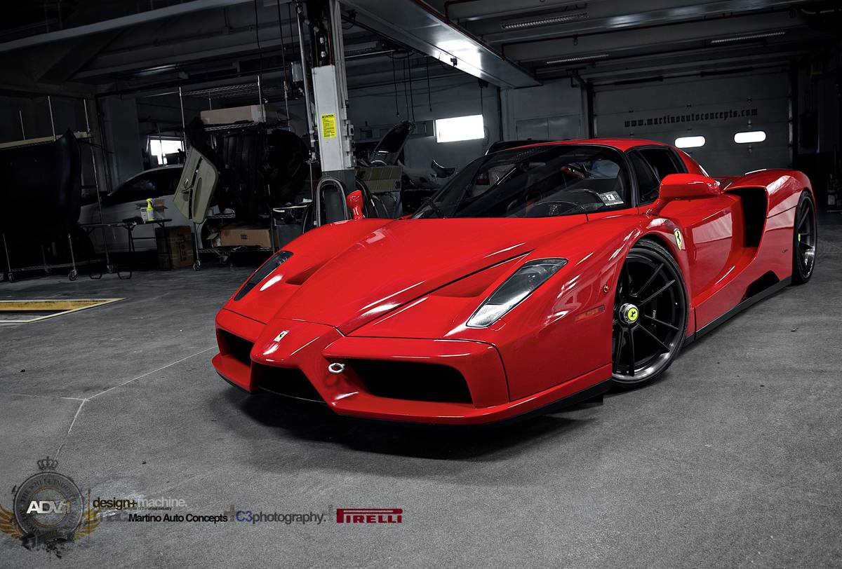 2011 Ferrari Enzo by ADV.1 Wheels, image size:1200x812