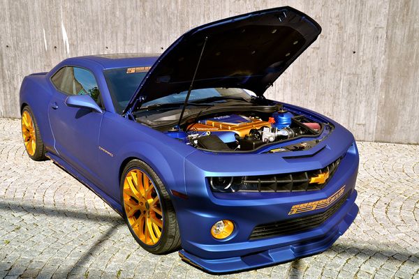 2011 Chevrolet Camaro SS 'Blaumatt Gold' by Geiger Cars