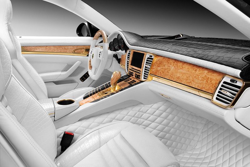 2012 Porsche Panamera Stingray GTR with Crocodile and Gold Interior