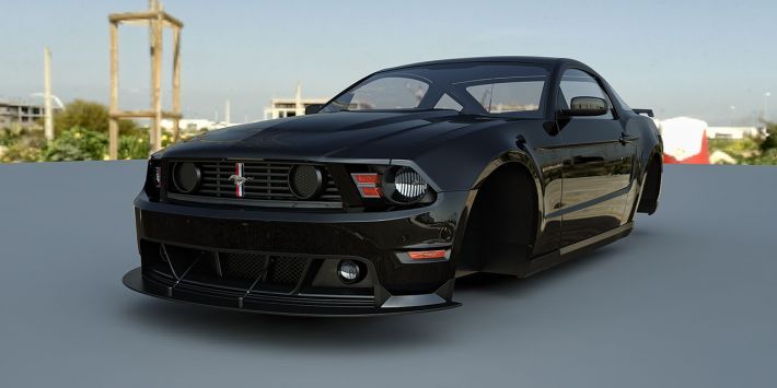 2012 Ford Mustang Boss 302 Laguna Seca 3D Project by CoolFords