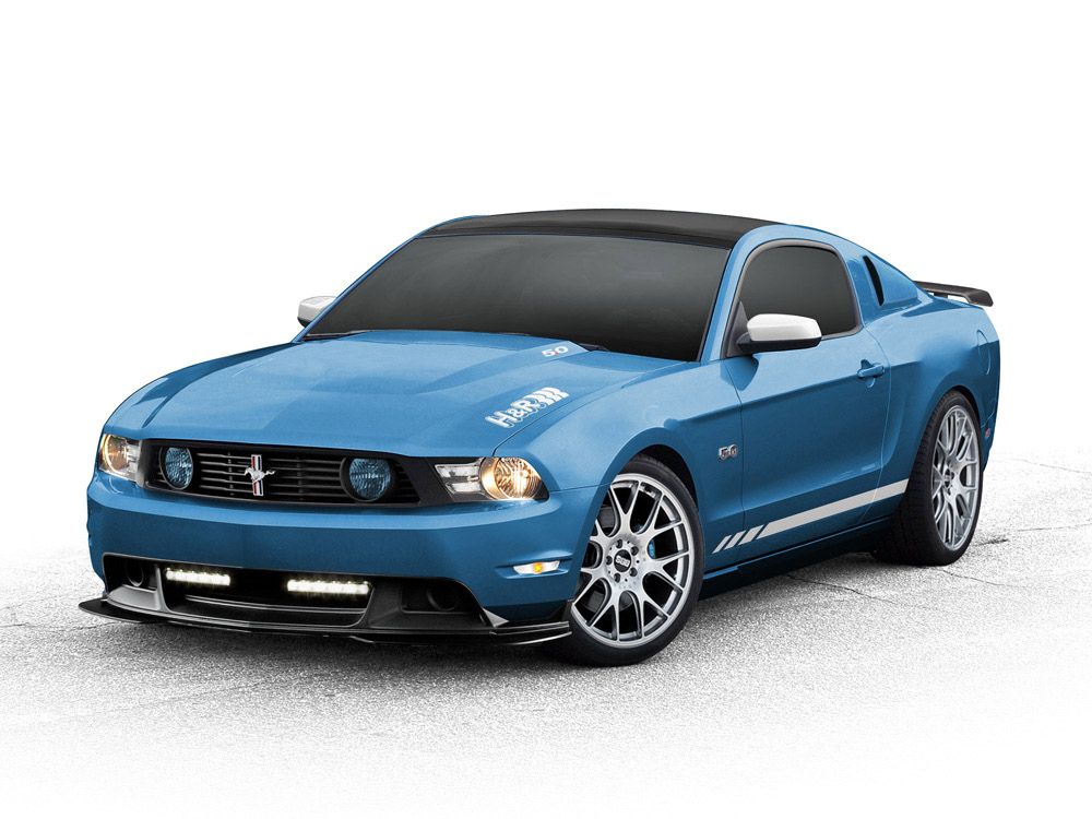 2012 Ford Mustang by H&R Springs