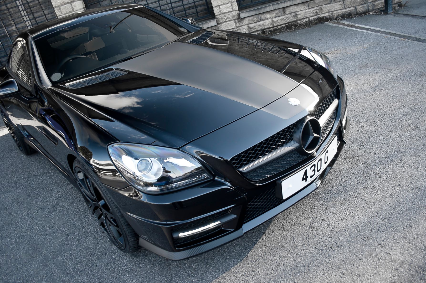 2012 Mercedes Benz SLK 200 Blue Efficiency by Project Kahn