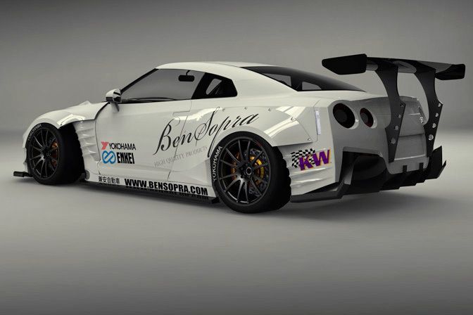 2012 Nissan GT-R by BenSopra