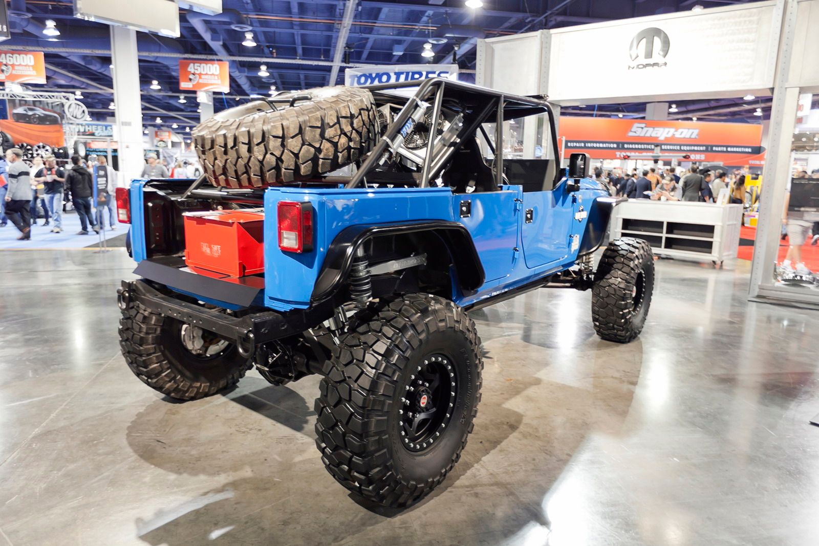 2011 Jeep Wrangler Blue Crush