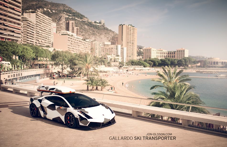 2011 Lamborghini Gallardo Ski Transporter by Jon Olsson