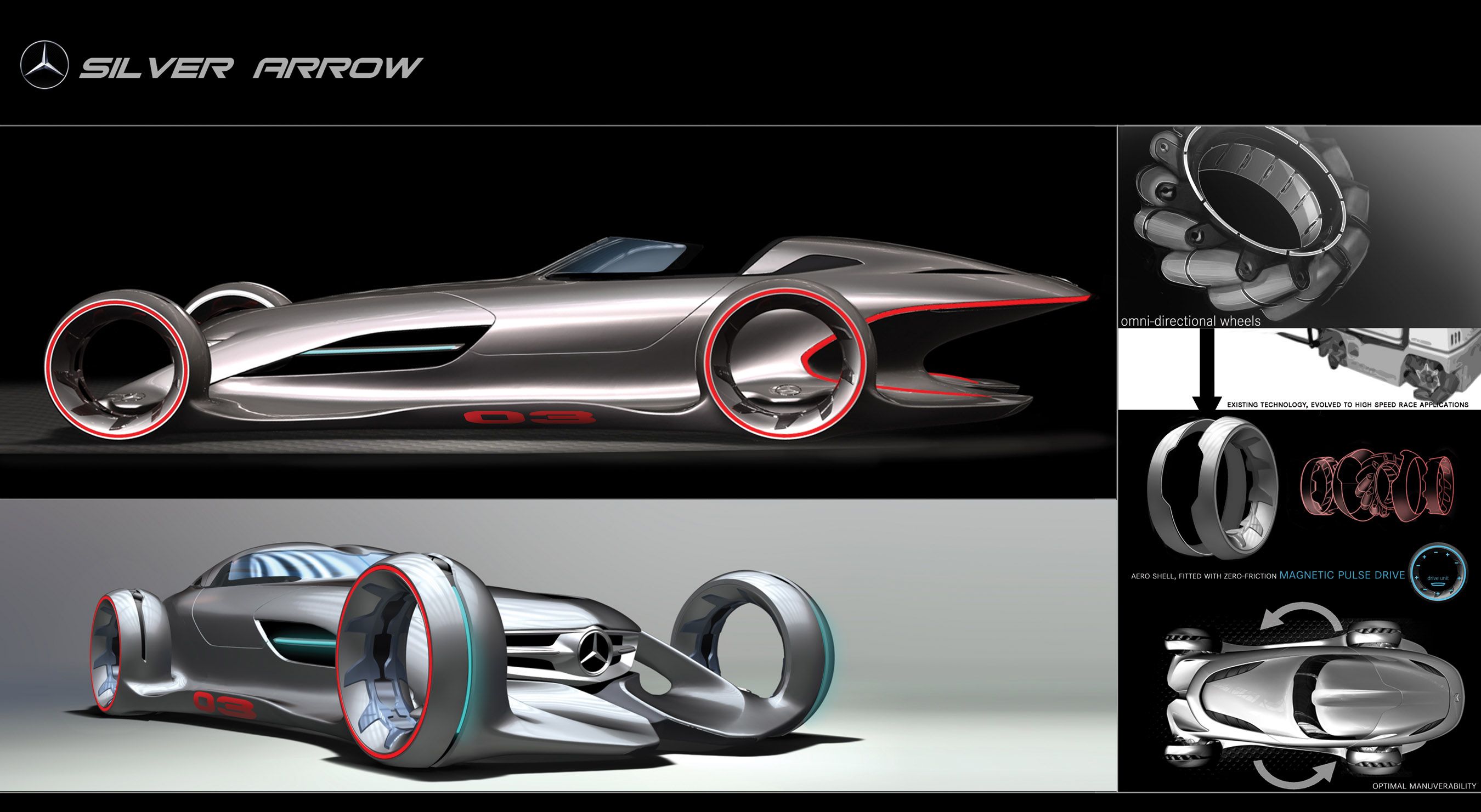 2011 Mercedes Silver Arrow Concept: 