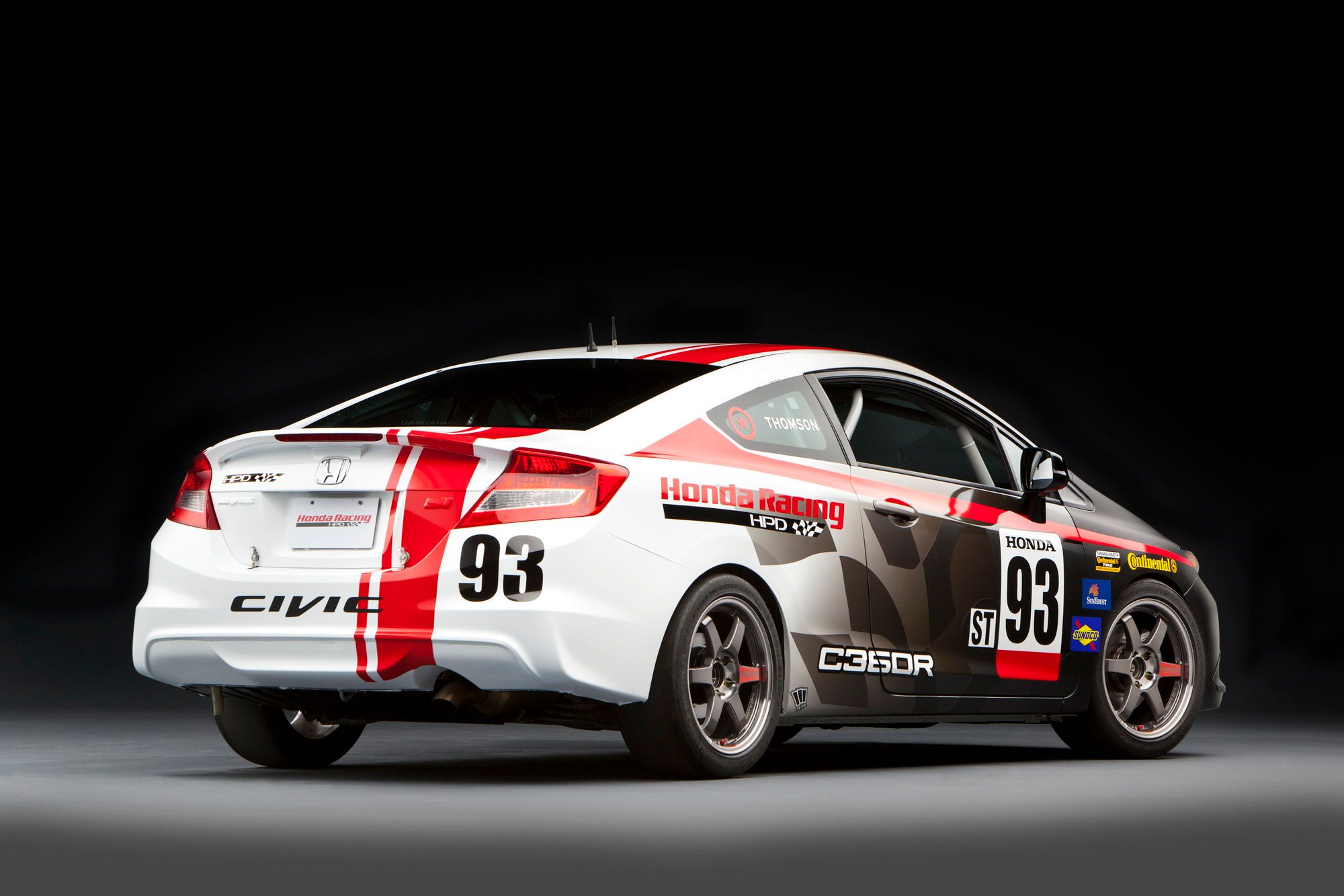 2012 Honda Civic Si Coupe Compass 360 Racing HPD