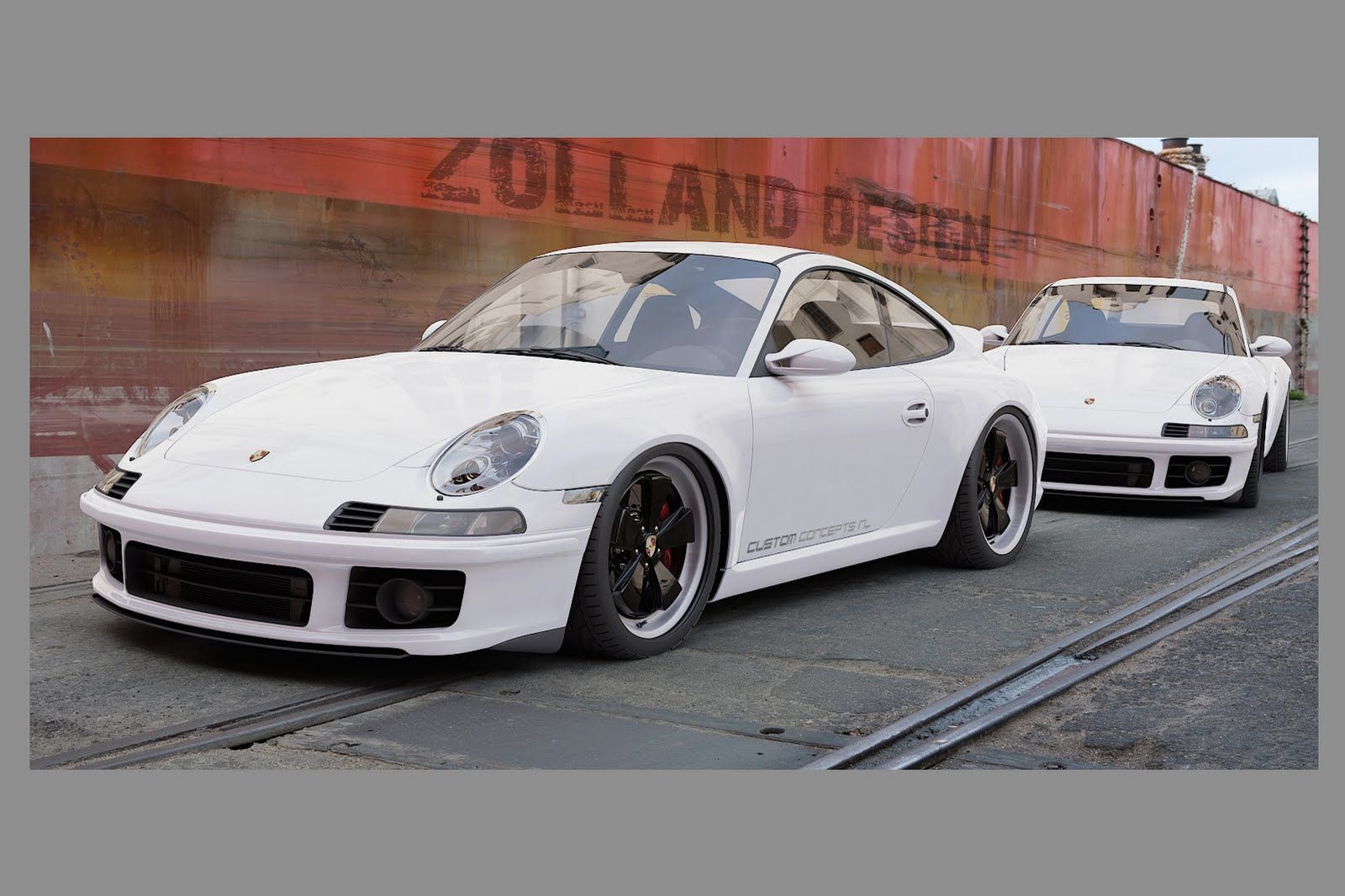 Porsche 997 gets Retro Styling Kit from Bo Zolland