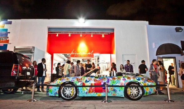 2011 Porsche 911 Speedster Champion Motorsports Art Car by Miguel Paredes