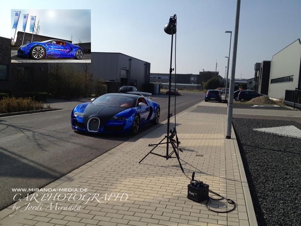 2012 Bugatti Veyron Sang Gemballa Blue by Gemballa Racing and Cam Shaft