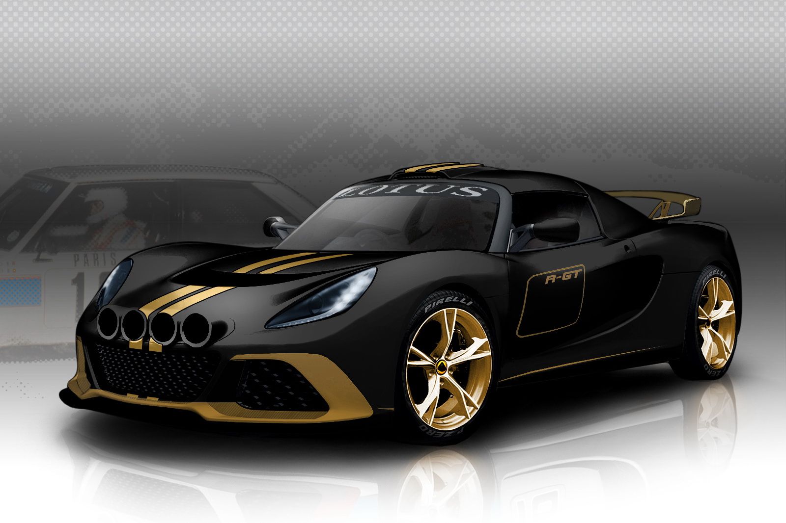 2012 Lotus Exige R-GT FIA Rally Race Car