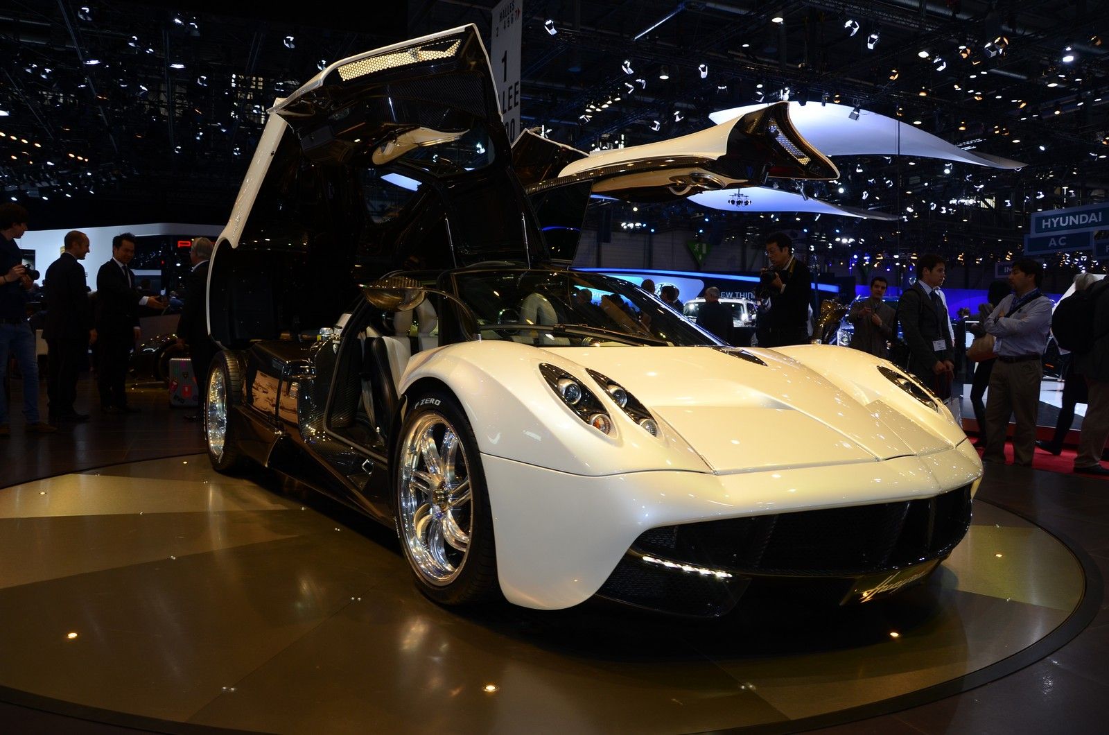 2012 Pagani Huayra White Edition