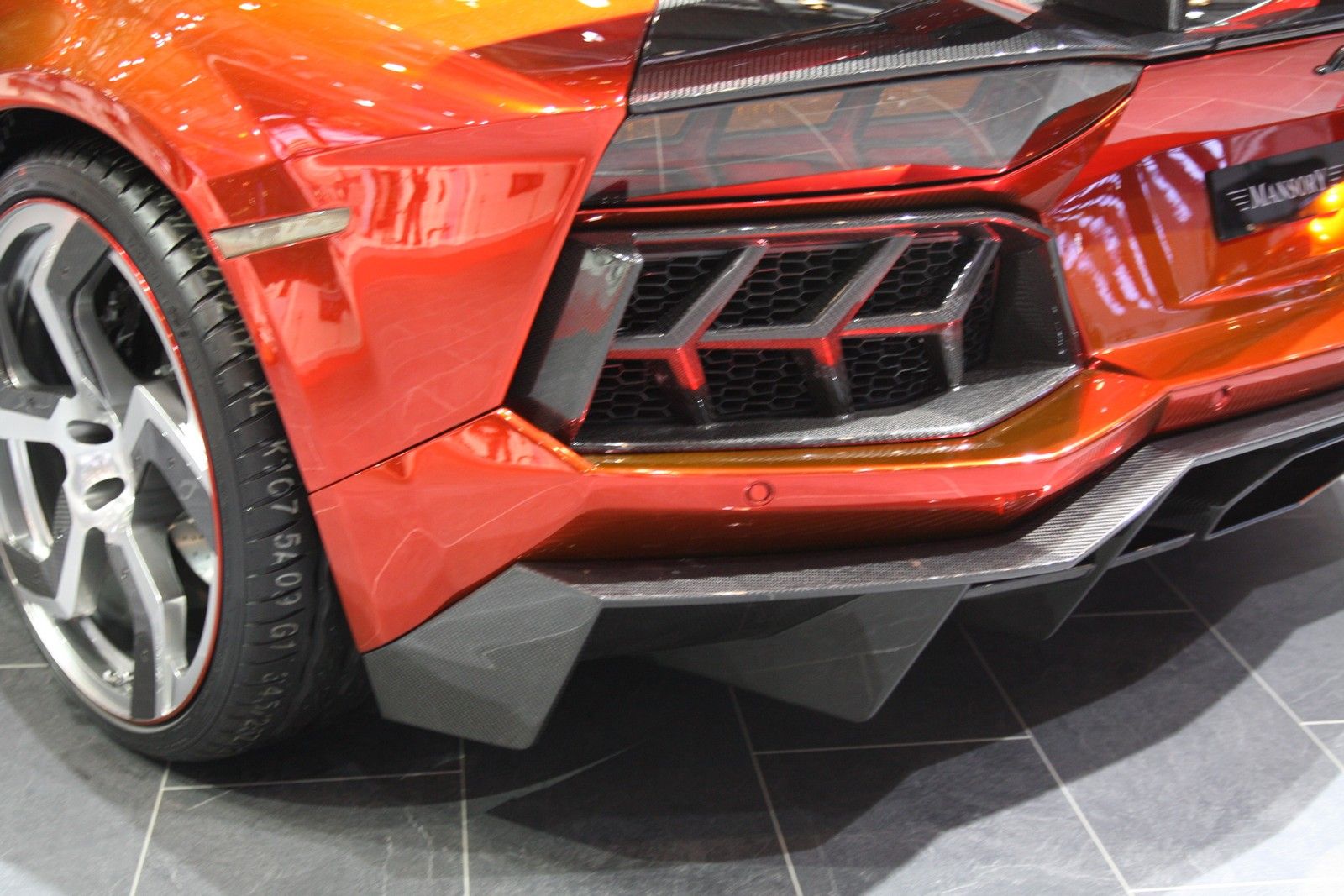 2012 Lamborghini Aventador by Mansory