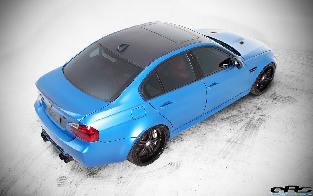 2008 BMW M3 Estoril Blue by European Auto Source