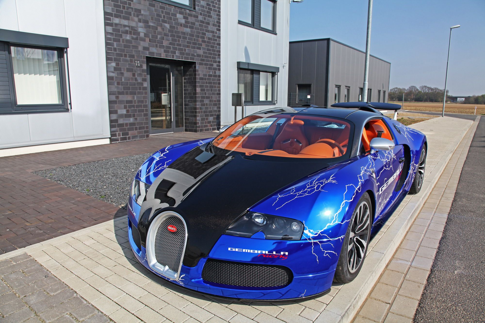 2012 Bugatti Veyron Sang Gemballa Blue by Gemballa Racing and Cam Shaft