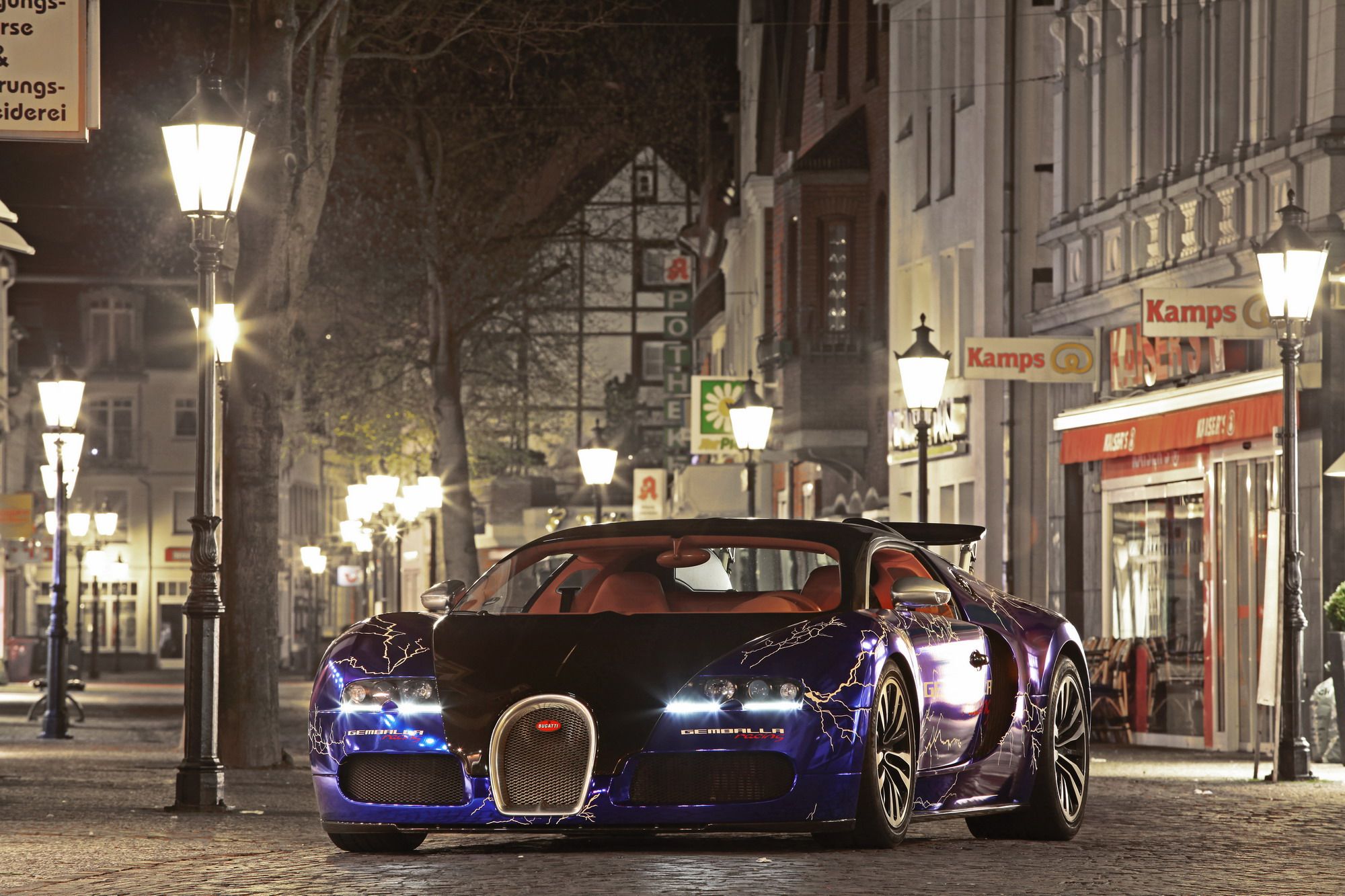 2012 Bugatti Veyron Sang Gemballa Blue by Gemballa Racing and Cam Shaft