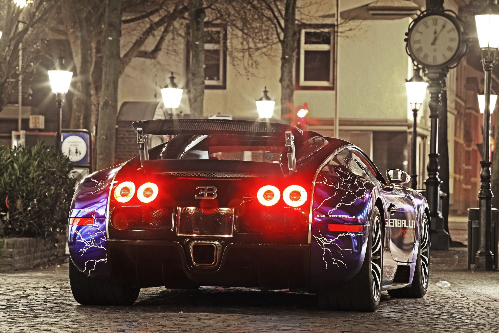 2012 Bugatti Veyron Sang Gemballa Blue by Gemballa Racing and Cam Shaft